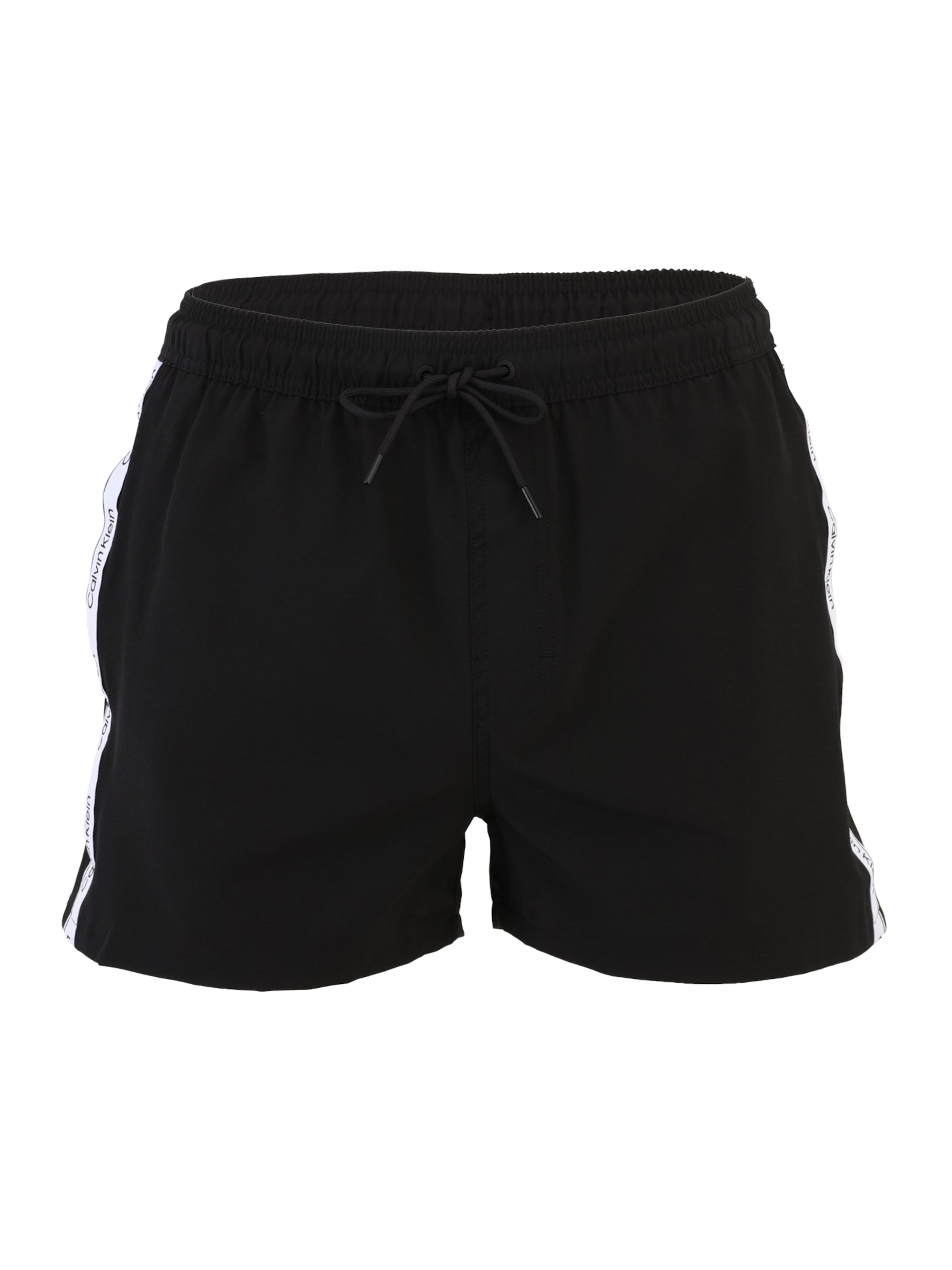 Calvin Klein Swimwear - Bermudas en negro: frente