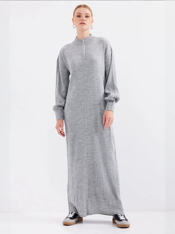 Bigdart Gebreide jurk in Grijs