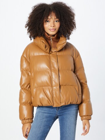 PATRIZIA PEPE Between-season jacket in Brown: front