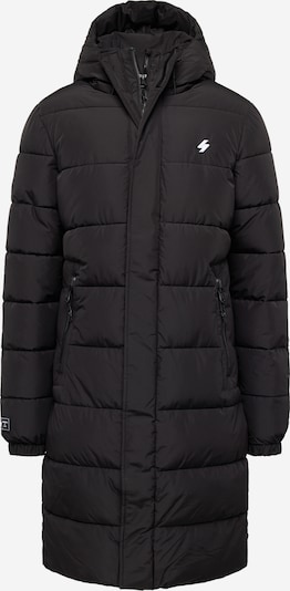 Superdry Manteau d’hiver en noir / blanc, Vue avec produit