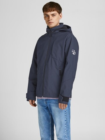 Veste mi-saison 'Flit' JACK & JONES en bleu : devant