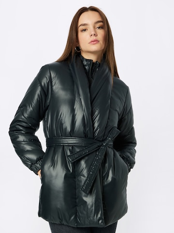 MEXX Zimní bunda – černá: přední strana