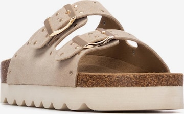 Refresh - Sandalias en beige: frente