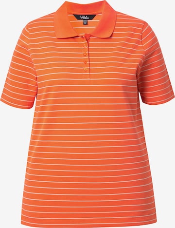 T-shirt Ulla Popken en orange : devant