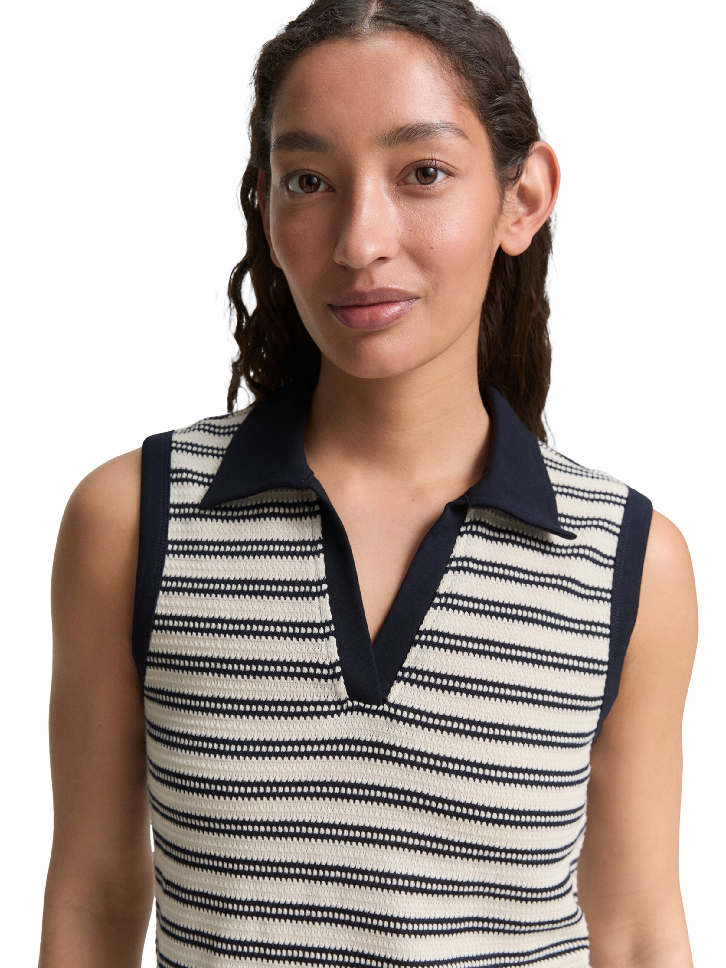 TOM TAILOR Top in Weiß