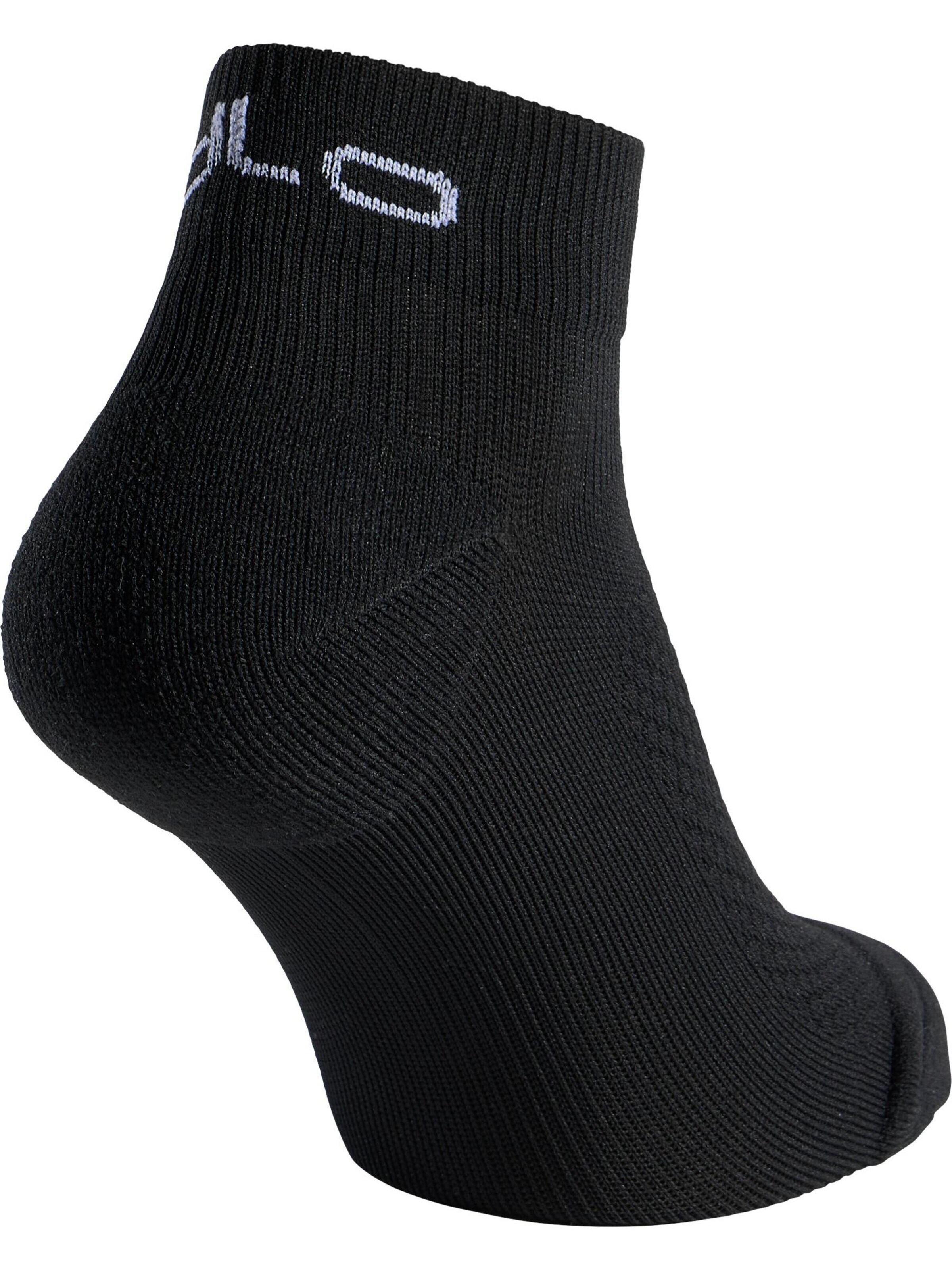 ODLO Sportsocken 'ESSENTIAL'‌‌‌‌ in Schwarz