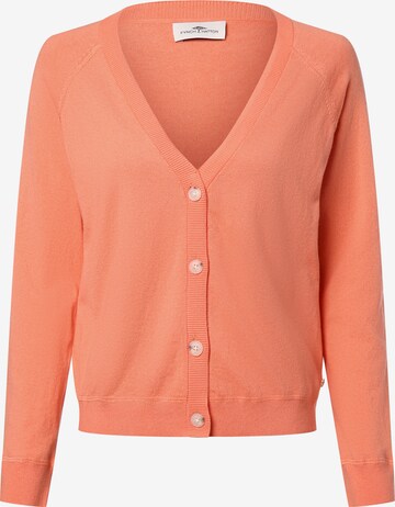 FYNCH-HATTON Knit Cardigan in Orange: front