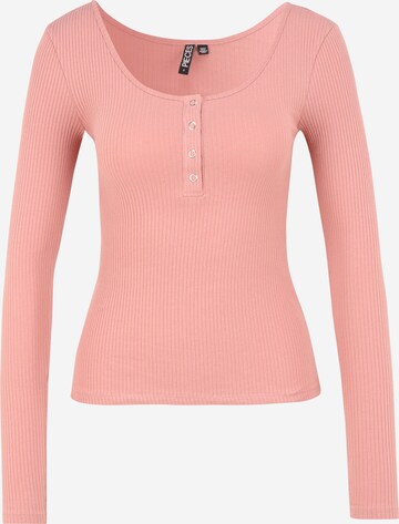 T-shirt 'KITTE' Pieces Petite en rose : devant