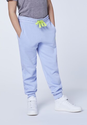 Polo Sylt Tapered Pants in Blue: front