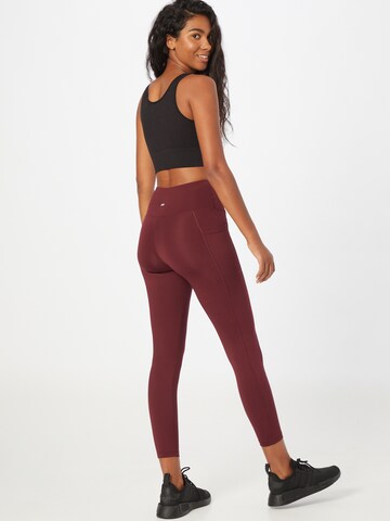 Marika Skinny Workout Pants in Red