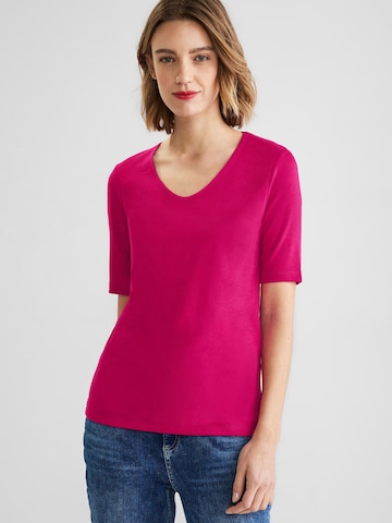 rozā STREET ONE T-Krekls 'Palmira': no priekšpuses