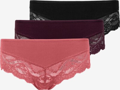 SNOCKS Panty in grün / lila / schwarz, Produktansicht