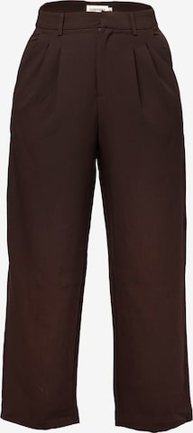 Suri Frey Pleat-Front Pants ' SFY Freyday ' in Brown: front