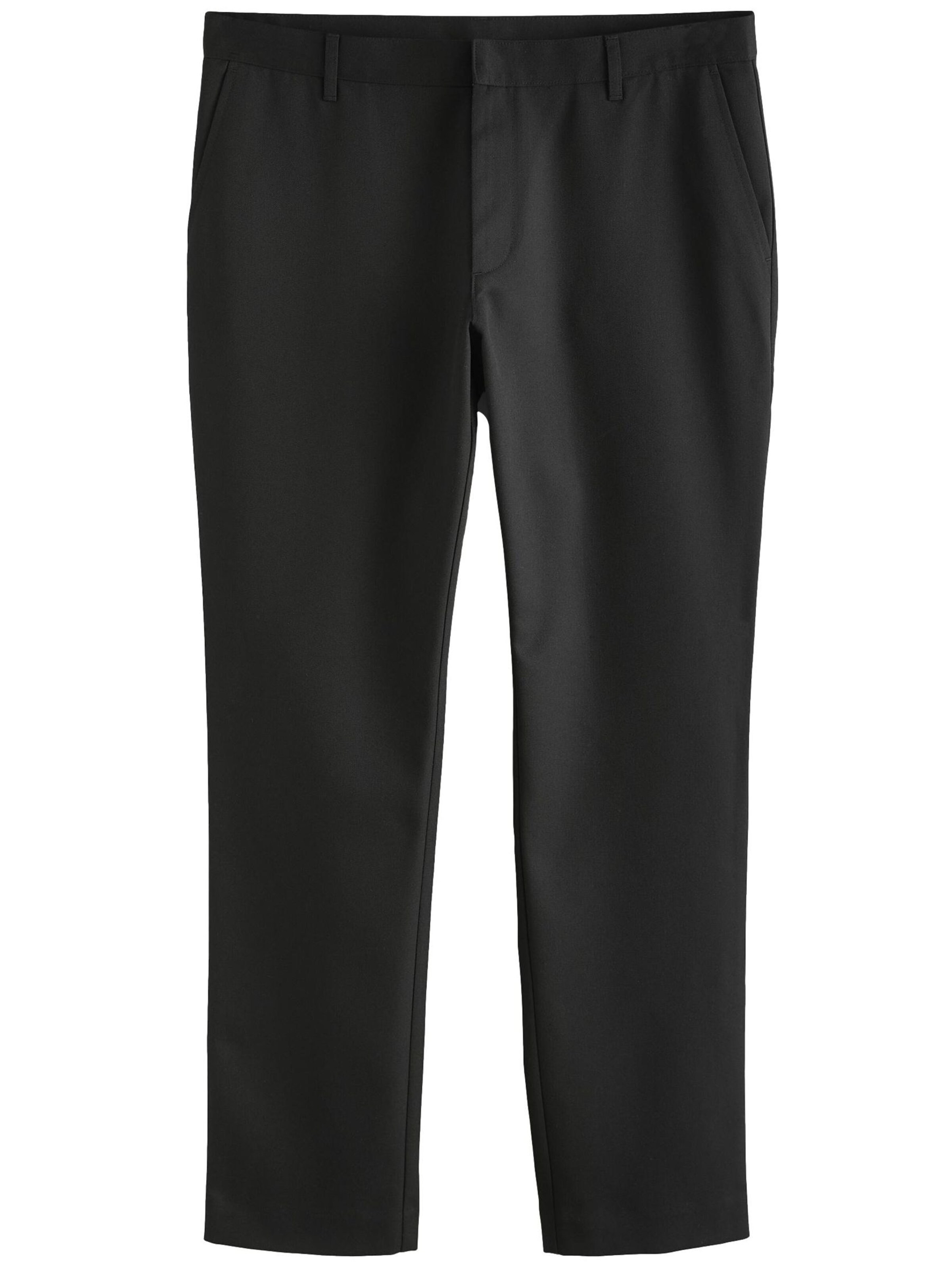 Coupe slim Pantalon Next en noir : devant