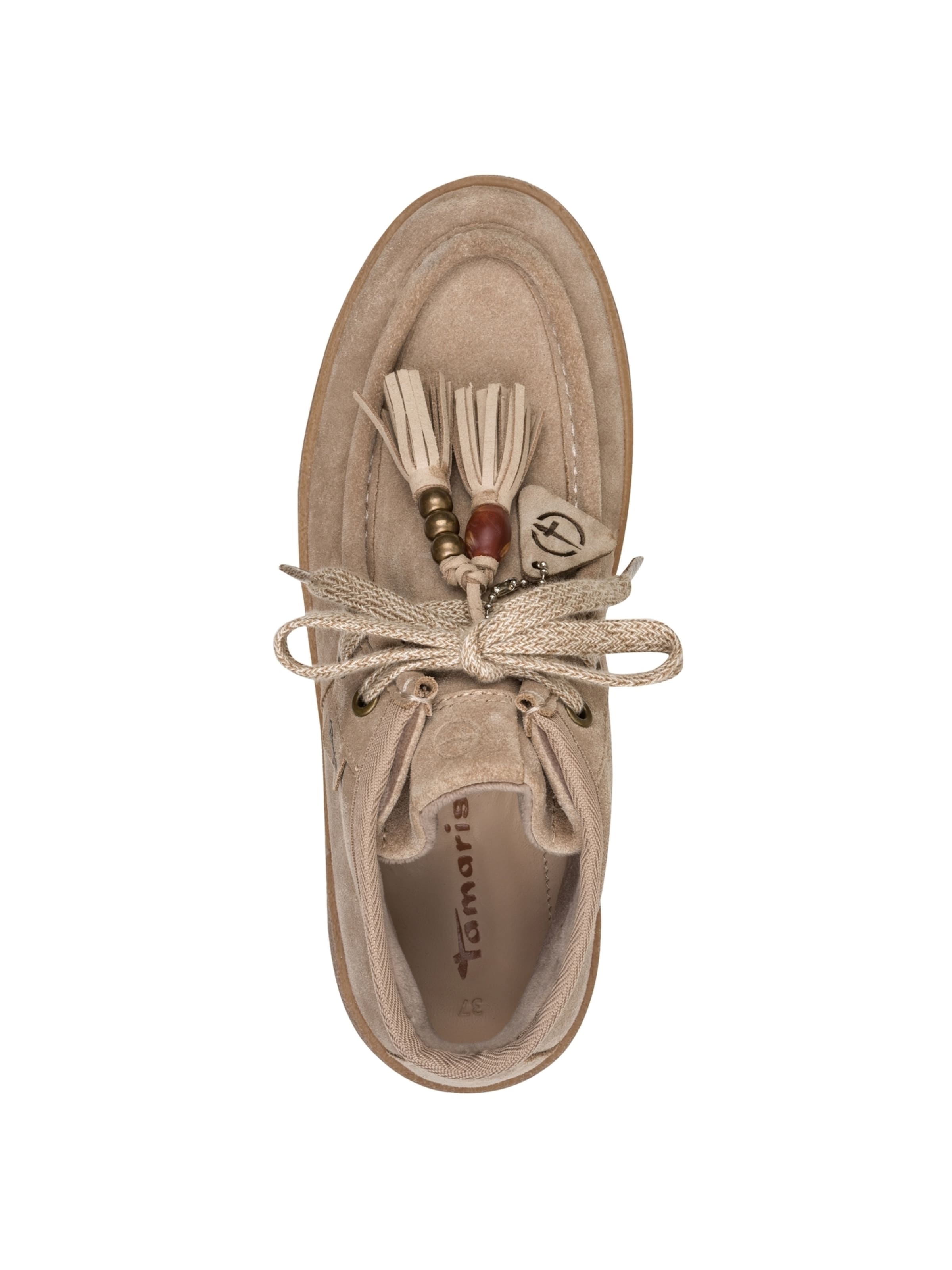 Tamaris Enkellaarsje in Beige