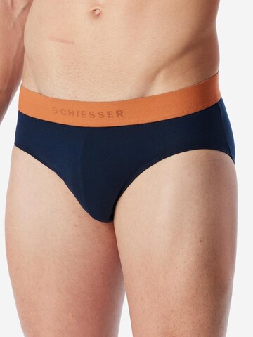 SCHIESSER Slip '95/5 Cotton' in Blauw