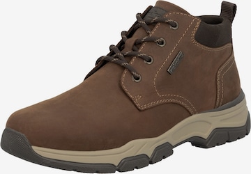 ruda Rieker Auliniai batai su raišteliais: priekis