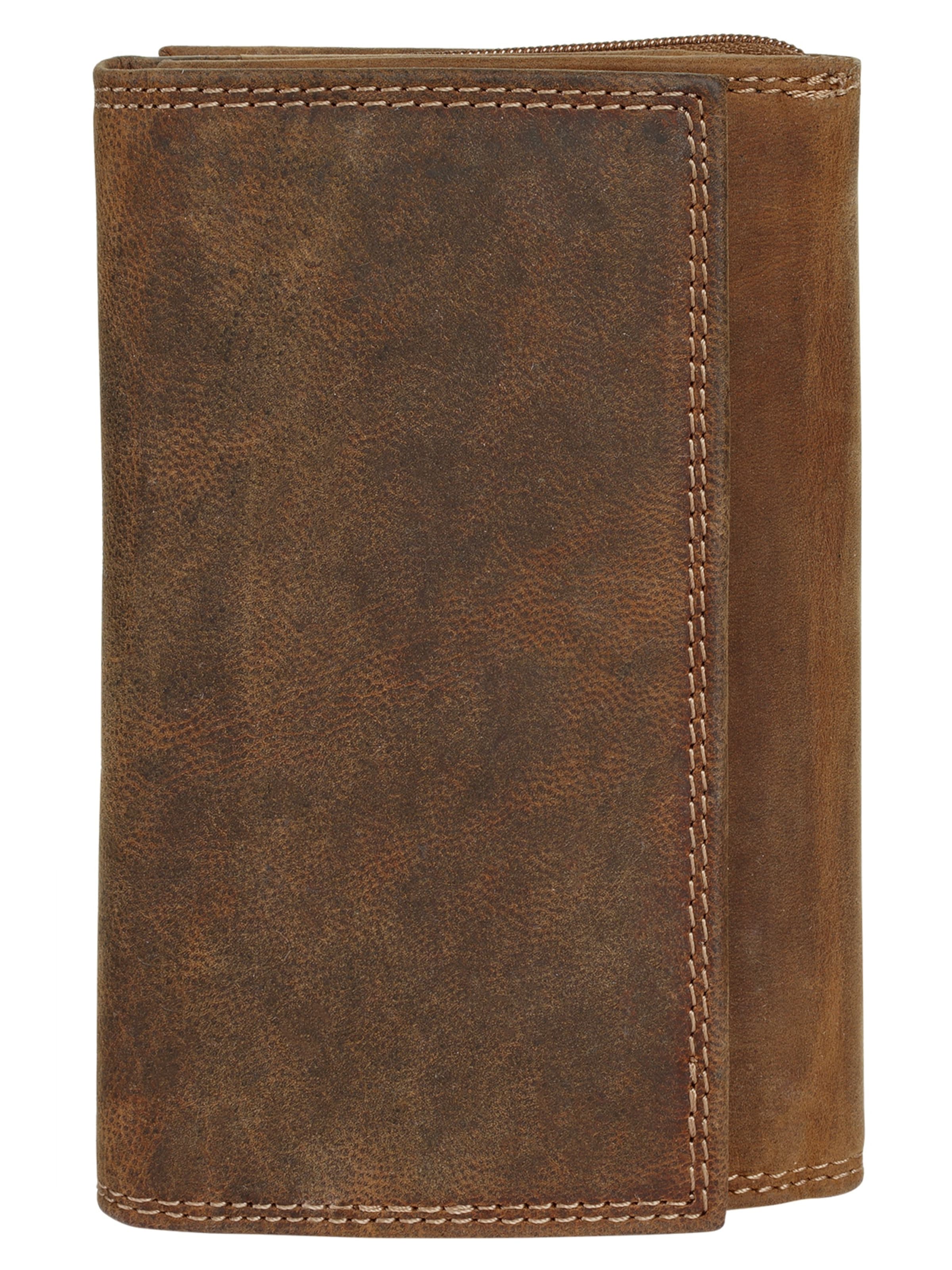 Bagan Wallet 'Bagan Geldbörse' in Brown: front