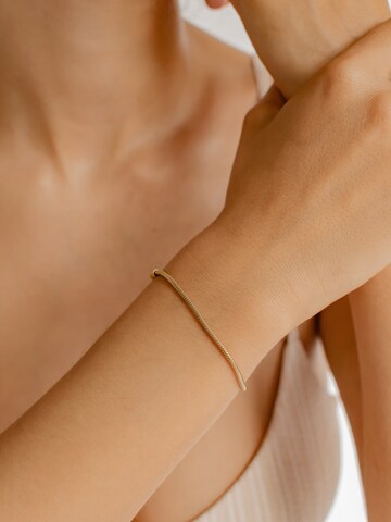 Hey Happiness Armband 'Vexa' in Gold: Vorderseite