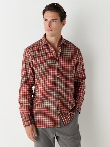 Next Regular fit Skjorta i orange: framsida