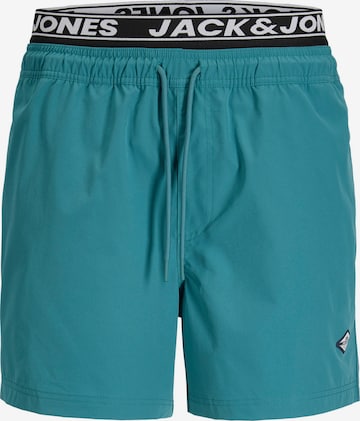 JACK & JONES Board Shorts 'JPSTMaui' in Blue: front