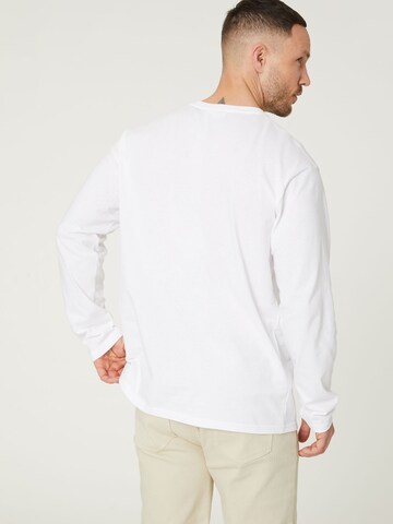 DAN FOX APPAREL Shirt 'Chris' in Weiß