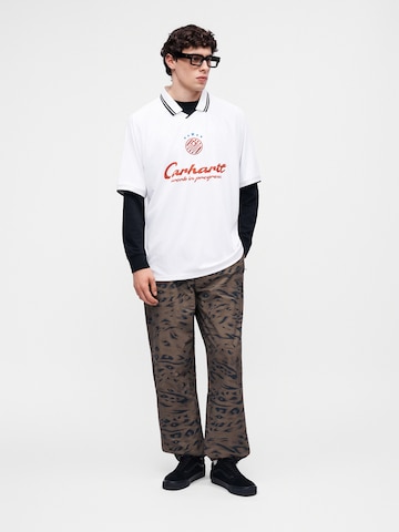 Carhartt WIP Tričko 'Terrace Football' - Biela