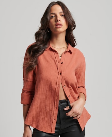 Superdry Bluse in Orange: predná strana