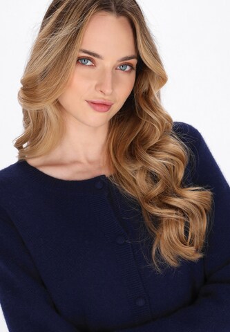 DreiMaster Vintage Gebreid vest in Blauw