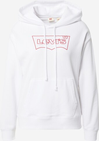 LEVI'S ® Mikina 'Graphic Standard Hoodie' – bílá: přední strana