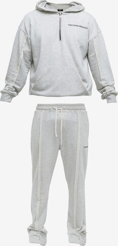 Tom Barron Tracksuit in Grey: front