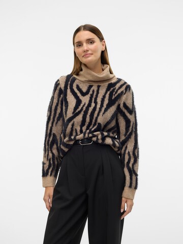 VERO MODA Pullover 'VMVALENTINA' in Beige: predná strana