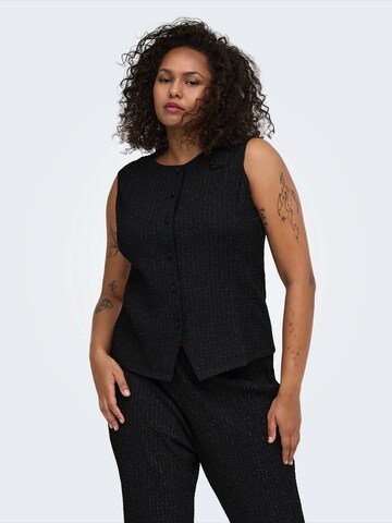 ONLY Carmakoma Suit Vest 'CARMILLA' in Black: front