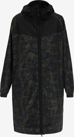 urban rain by Schmuddelwedda Outdoor coat in Green: front