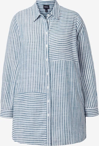 Ulla Popken Blouse in Groen: voorkant