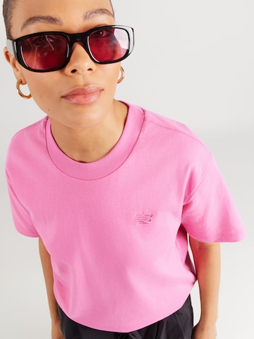 new balance Koszulka w kolorze różowy