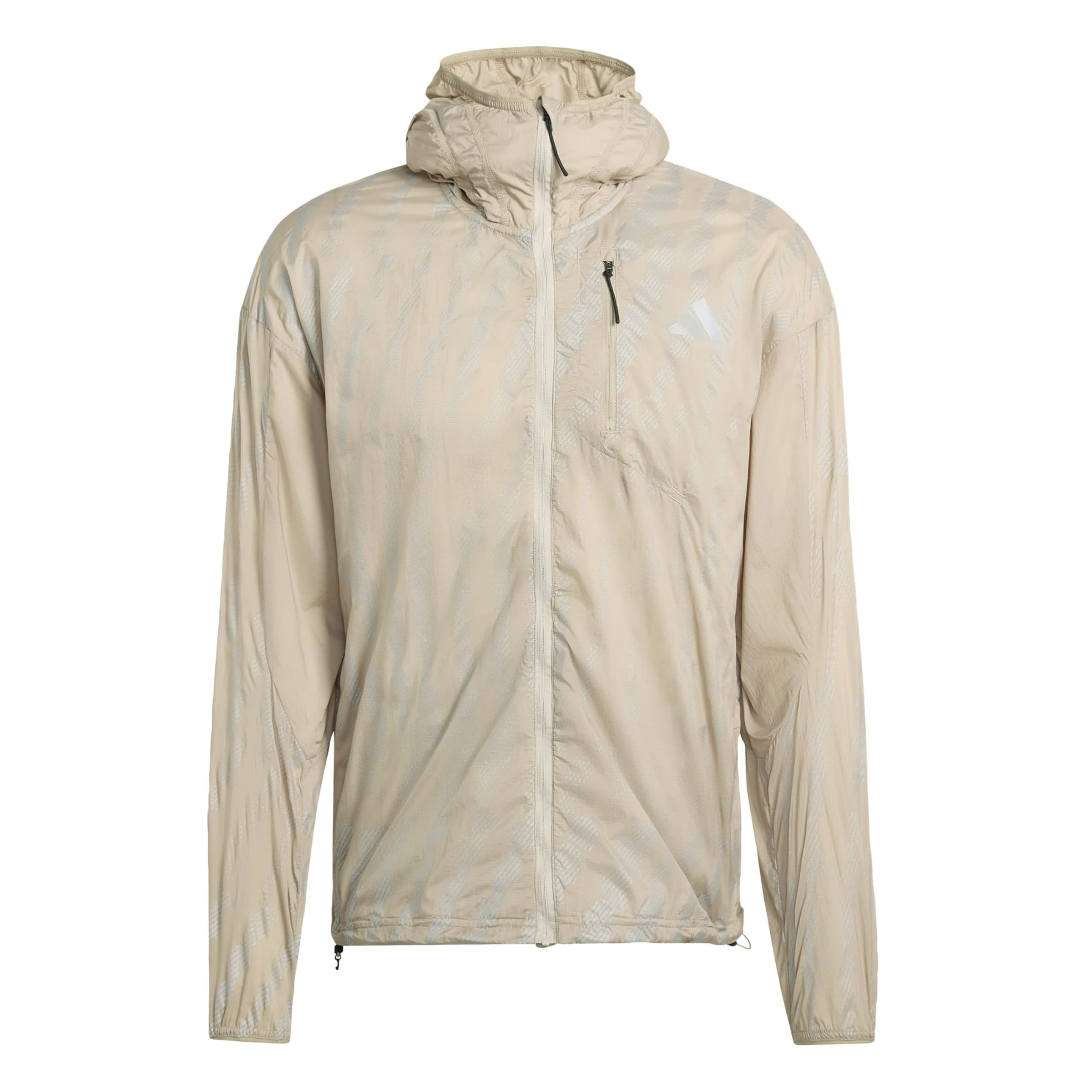 ADIDAS PERFORMANCE Trainingsjack 'Adi365' in Beige: voorkant