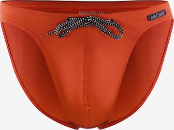 Maillot de bain ' BLU2352 Sunbrief ' Olaf Benz en orange : devant