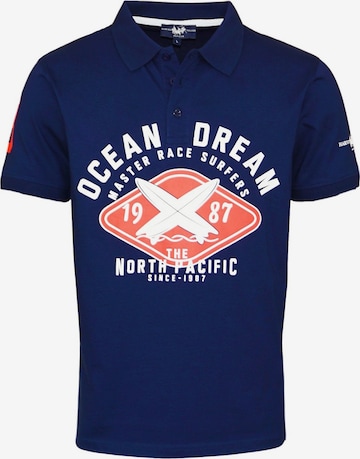 Maglietta 'Ocean Dream' di HARVEY MILLER in blu: frontale