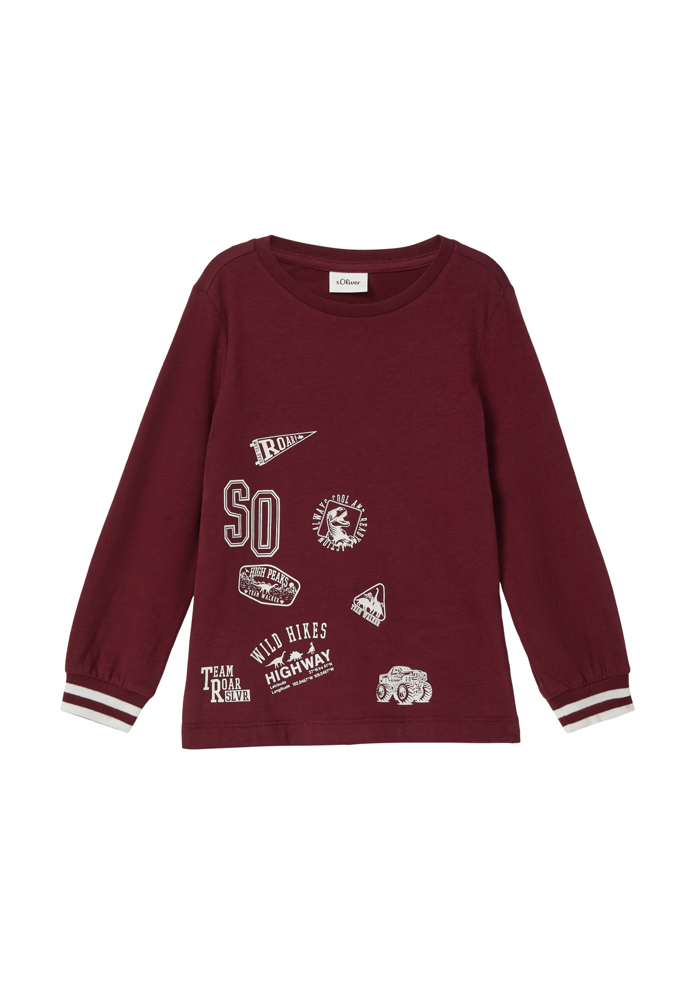 T-Shirt s.Oliver en rouge : devant