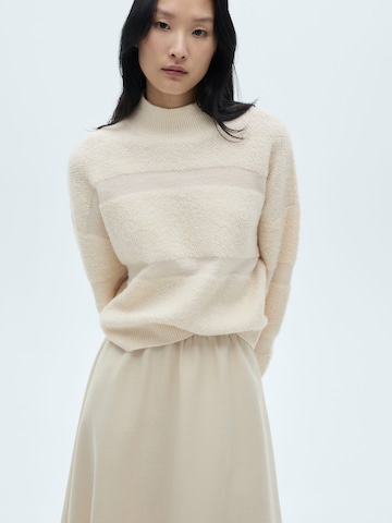 MANGO Trui 'Lilo' in Beige: voorkant
