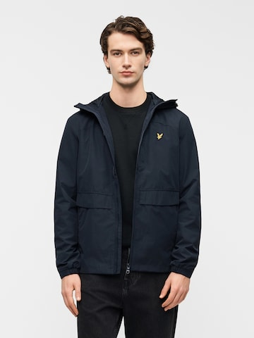 Veste mi-saison Lyle & Scott en bleu : devant