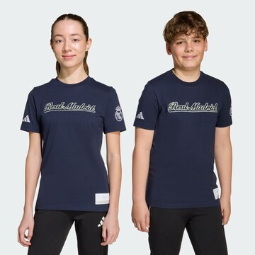 ADIDAS ORIGINALS - Camiseta 'Real Madrid' en azul: frente