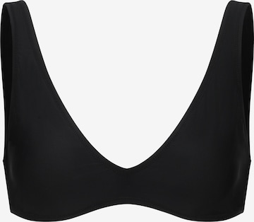 cfab (formerly creamy fabrics) Bikinitop 'Bikini Top' in Schwarz: Vorderseite