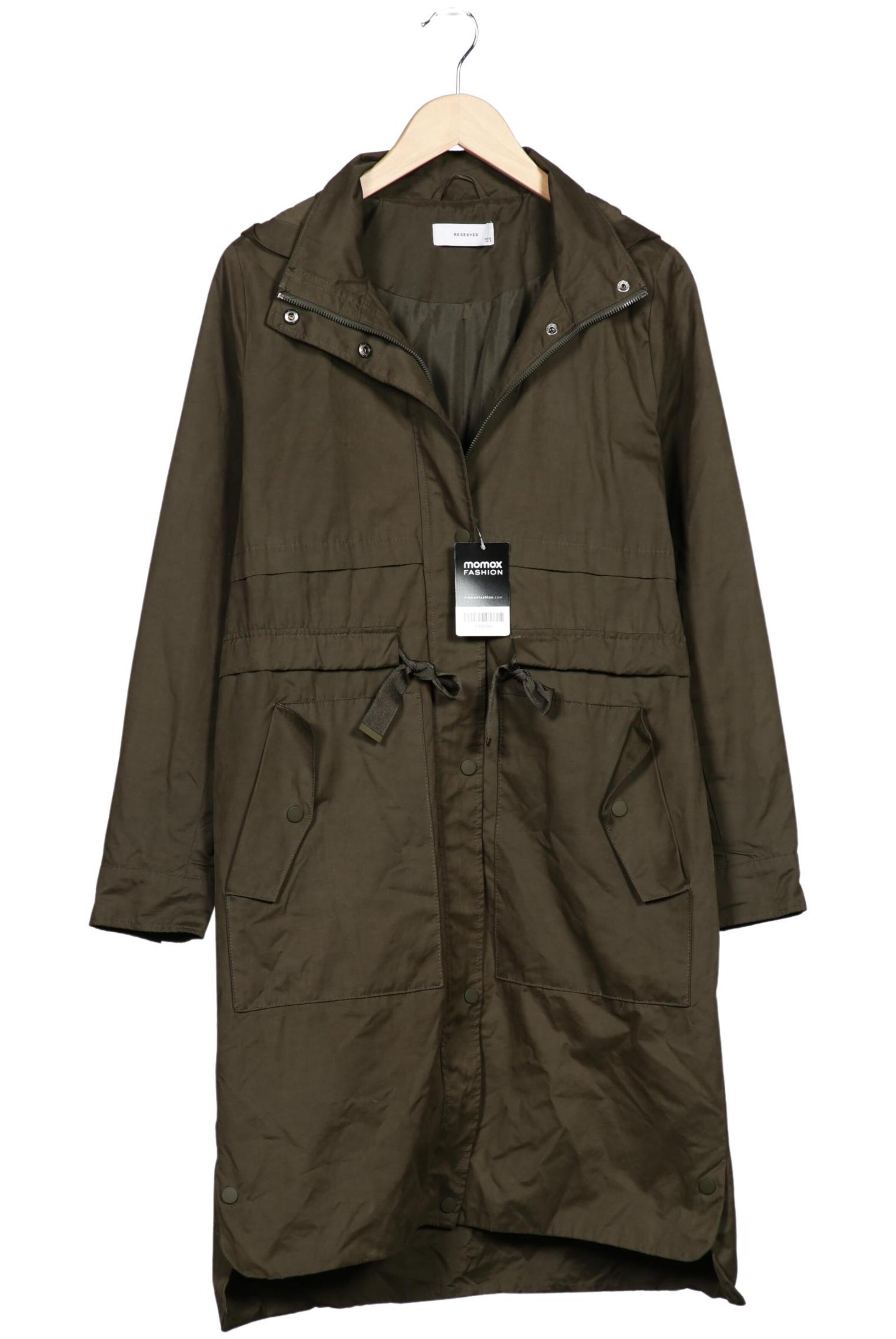 Reserved Jacket & Coat in S in Green: front