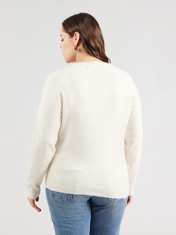 Vero Moda Curve Svetr 'VMCDoffy' – béžová