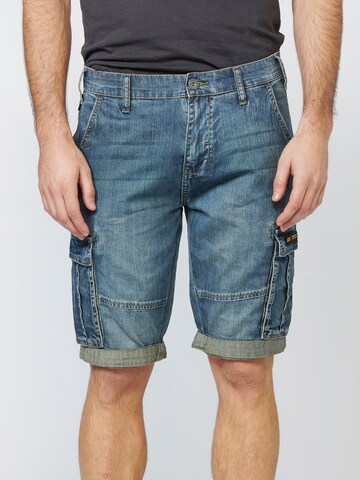 KOROSHI Regular Cargo jeans in Blue