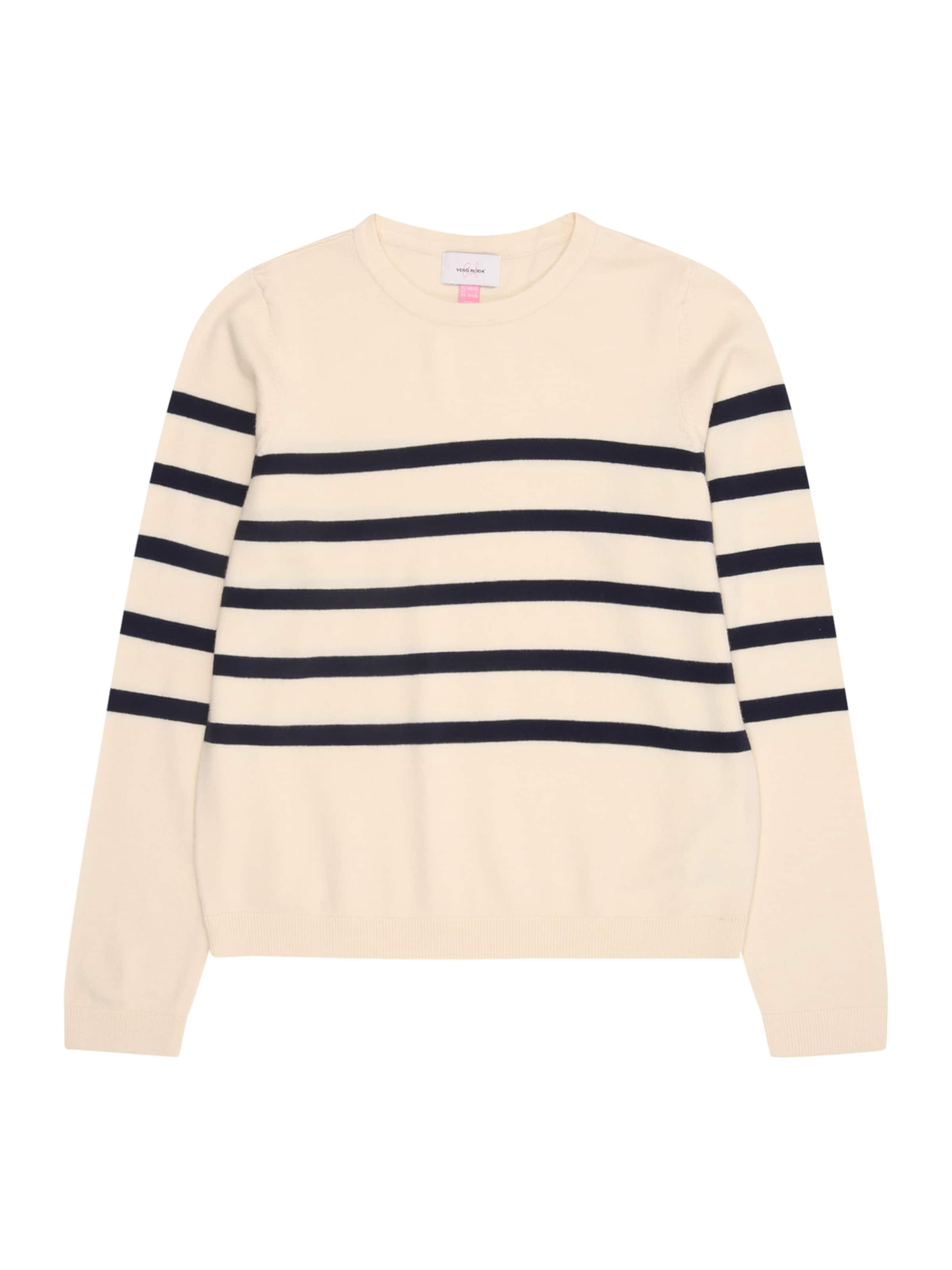 Vero Moda Girl Pullover 'VMSaba' in Beige: Vorderseite