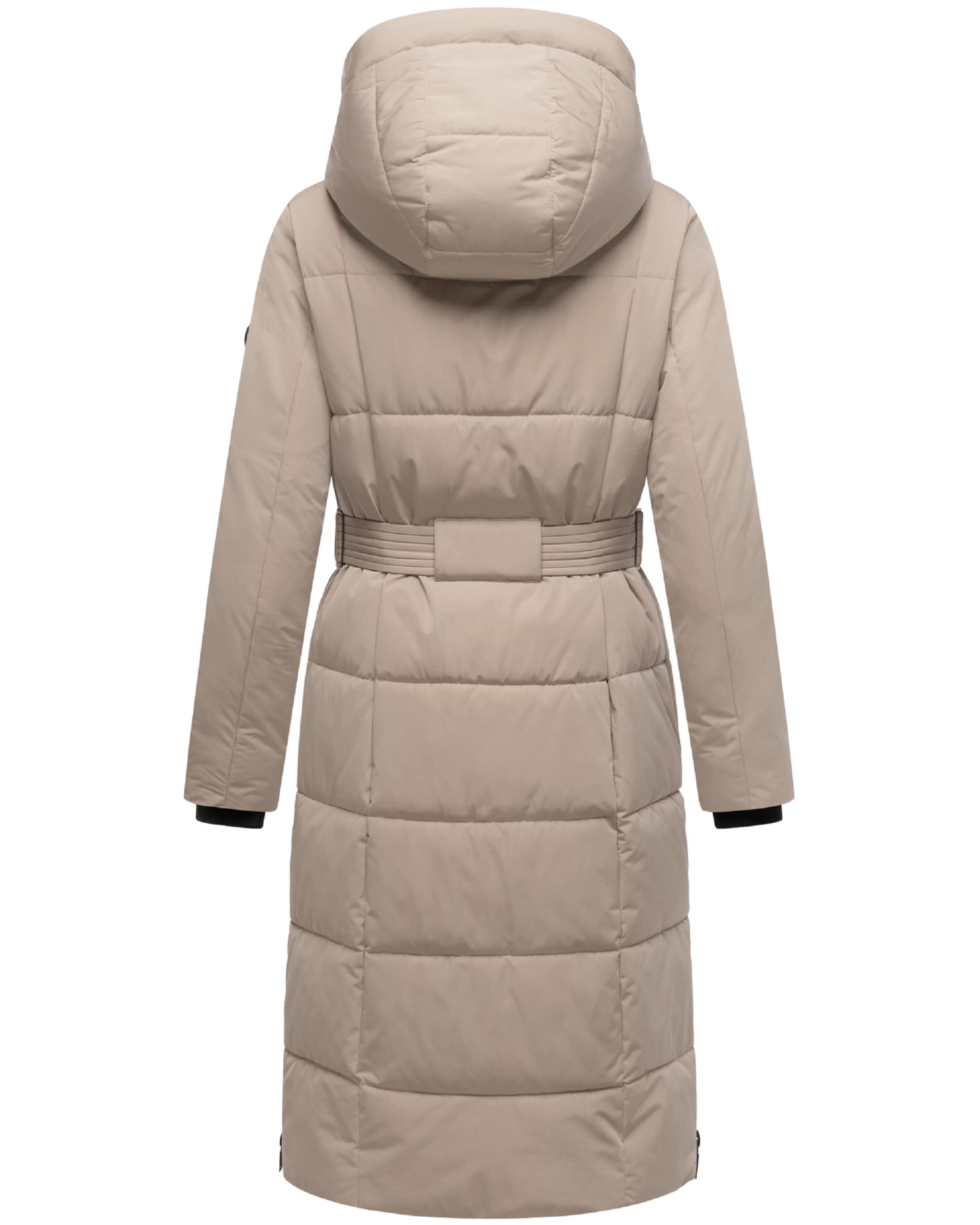 NAVAHOO Płaszcz zimowy 'Herbstnebel 14' w kolorze brązowy