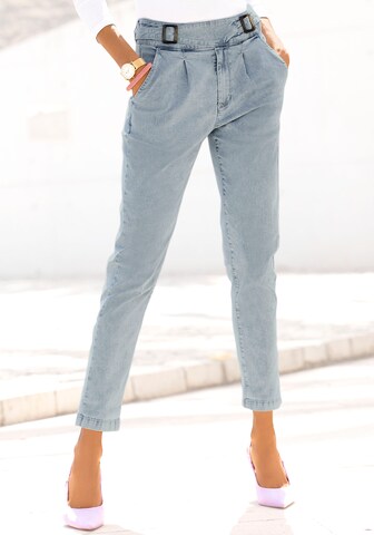 Tapered Jeans de la BUFFALO pe albastru: față